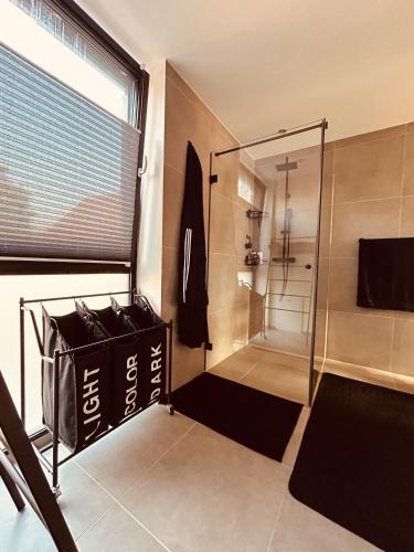 Koupelna v ubytování T1 Loft I modern I zentral I Terrasse I Design I