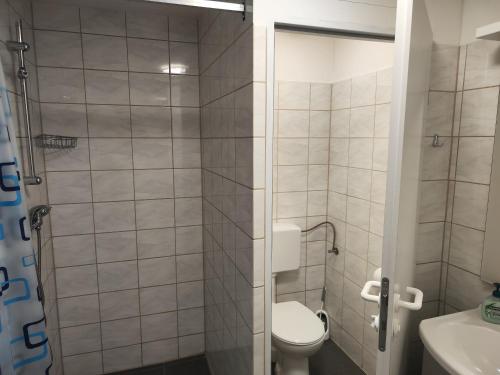 Ein Badezimmer in der Unterkunft Lucky Hostel
