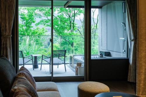 Un lugar para sentarse en Hakone Gora KARAKU