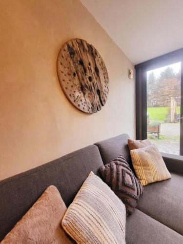 Zona de estar de La Chouette BY OUT & LODGE