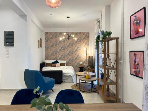 NEW! Stylish Apartment Koukaki Beautiful Balcony