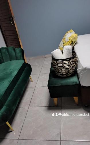 Katil atau katil-katil dalam bilik di AFRICAN DREAM LODGE MBAZWANA