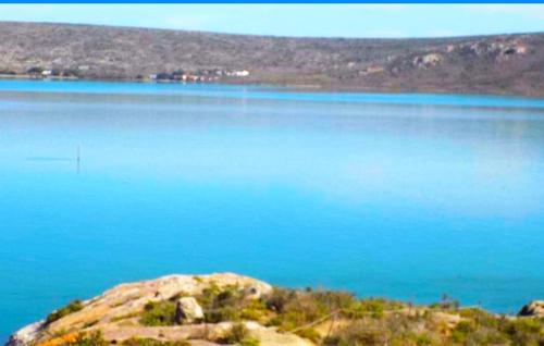 a view of a large body of water at Silver Oaks Airbnb in Langebaan
