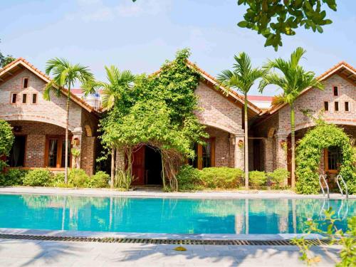 Bazén v ubytování Ninh Binh Eco Garden nebo v jeho okolí