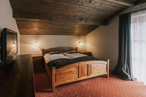 Postel nebo postele na pokoji v ubytování Apartments Moarhof