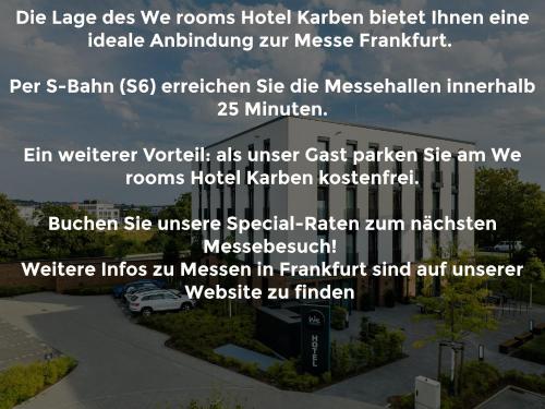 Fotografie z fotogalerie ubytování We rooms Hotel v destinaci Karben