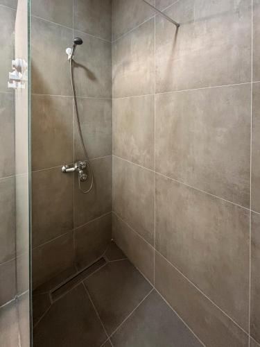 Koupelna v ubytování Apartman Grey LUX