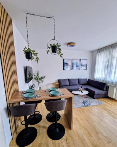 Studio apartment Zen Zagreb with free garage
