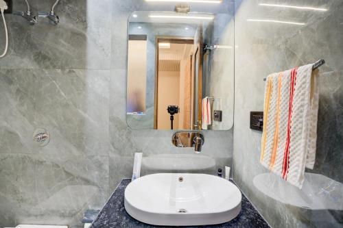 Koupelna v ubytování Amaltaash by Sandane Homes