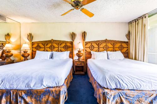 Postel nebo postele na pokoji v ubytování Maui Kaanapali Villas 191