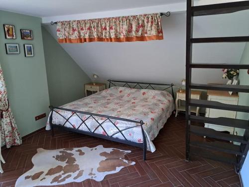 Ένα ή περισσότερα κρεβάτια σε δωμάτιο στο Cottage Nova