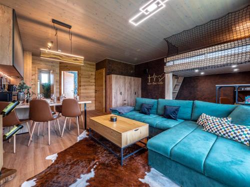 Χώρος καθιστικού στο Alex Apartmán Slovenský Raj