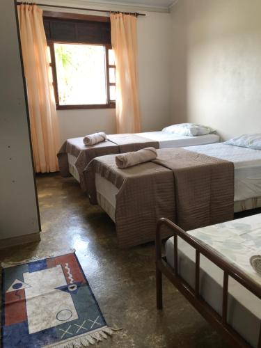 Postel nebo postele na pokoji v ubytování Pousada A Casa Barra do Riacho