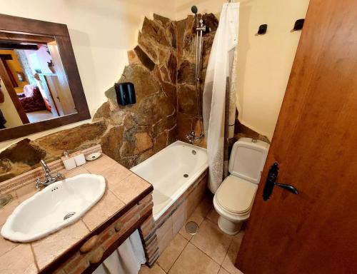 Ένα μπάνιο στο Hotel Rural Rumoroso