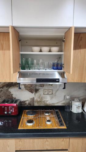 Η κουζίνα ή μικρή κουζίνα στο Appartement familial