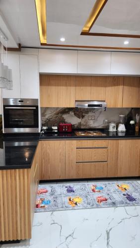 Η κουζίνα ή μικρή κουζίνα στο Appartement familial