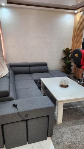 Χώρος καθιστικού στο Appartement familial