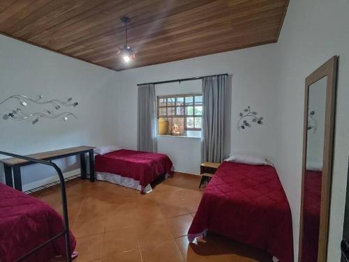 Postel nebo postele na pokoji v ubytování Santíssima Casa