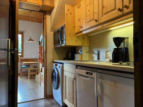 Duplex 3 pièces avec mezzanine, 6 pers, skis aux pieds, proche commodités
