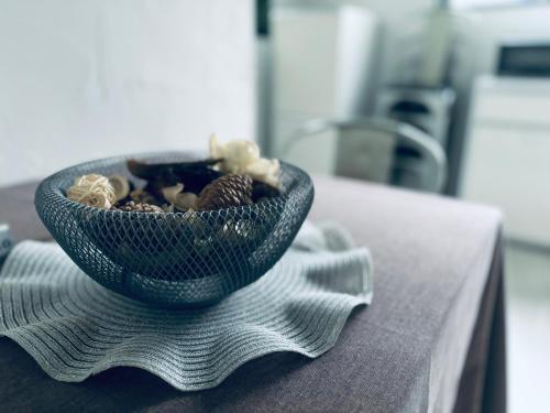 a bowl of food sitting on top of a table at SAMURISE No.4 in Fujikawaguchiko