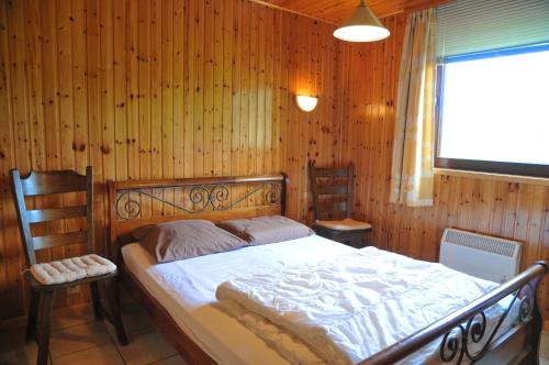 Postel nebo postele na pokoji v ubytování Mare aux Saules