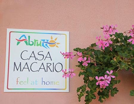 Certifikát, hodnocení, plakát nebo jiný dokument vystavený v ubytování "Casa Macario" tra Costa dei Trabocchi e Majella