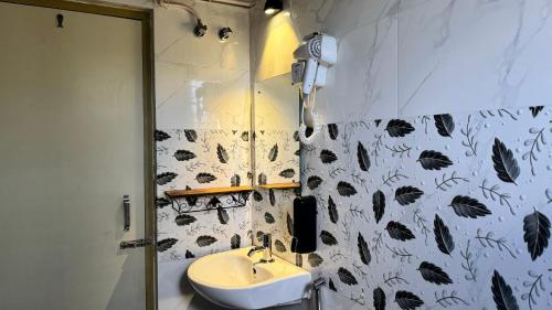 Koupelna v ubytování Hotel Insta 18