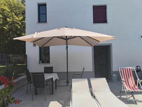 Patio nebo venkovní prostory v ubytování Apartman Vili
