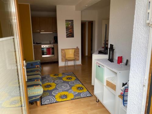 Kuchyň nebo kuchyňský kout v ubytování Ferienwohnung Meschi