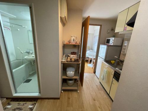 新宿庭院の屋-Shinjuku Garden Home -28 square meters king size bed garden room