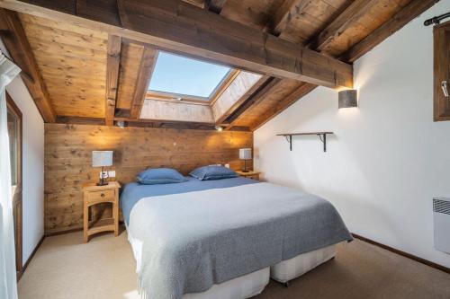 Letto o letti in una camera di 200m ski slopes - Chalet Manora - Courchevel La Tania