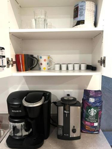 Brand new suite in langley close to everythingにあるキッチンまたは簡易キッチン