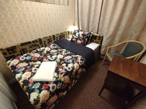 Petteråsens Guest roomにあるベッド