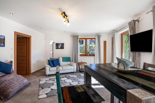 Μια τηλεόραση ή/και κέντρο ψυχαγωγίας στο Chalet Falkenstein