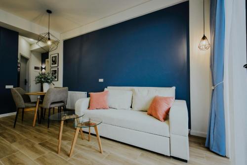 Posezení v ubytování Skyline Luxury Suites