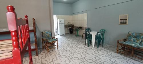Ruang duduk di Kitnet Região Central