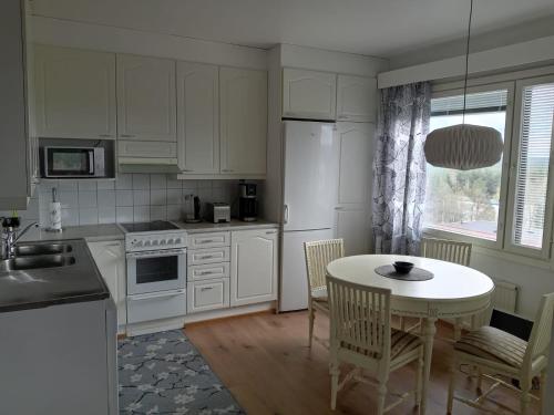 Kuchyň nebo kuchyňský kout v ubytování Aurora Nest