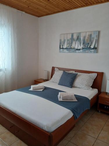 Posteľ alebo postele v izbe v ubytovaní Apartment Dragas