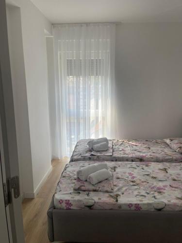 Katil atau katil-katil dalam bilik di hana apartment