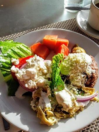 Jídlo v bed and breakfast nebo okolí