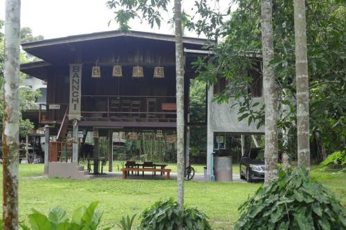 Zahrada ubytování Baan Chi Homestay
