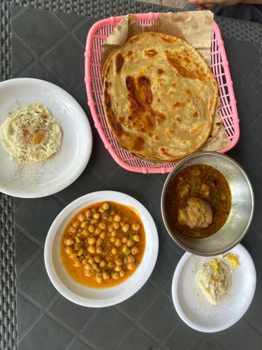 Jídlo v apartmánu nebo okolí