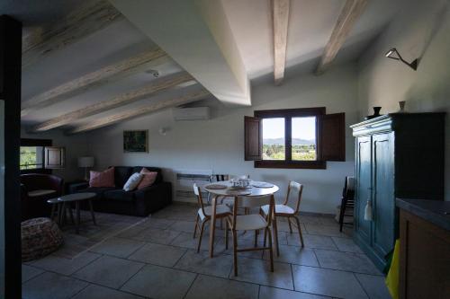 Posezení v ubytování Mas Montbrio Belvedere