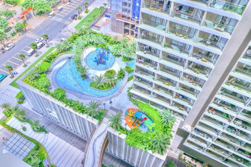 Zahrada ubytování Dứa's House - The Sóng Vũng Tàu, Sky Pool & Gym