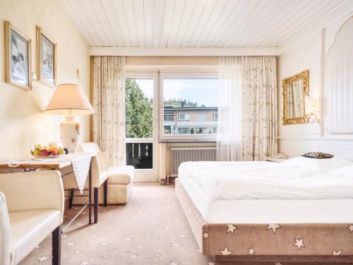 Posteľ alebo postele v izbe v ubytovaní Genuss - und Vitalhotel Moisl