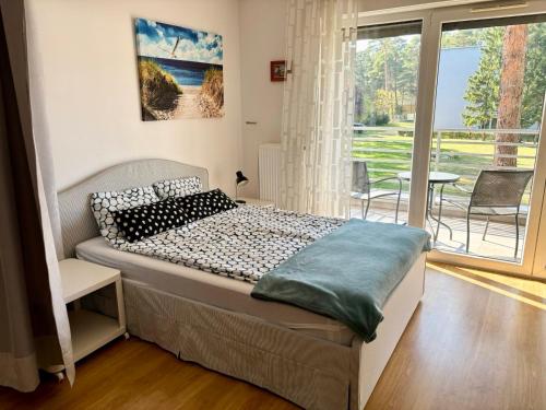 Postel nebo postele na pokoji v ubytování Apartament Jula 1