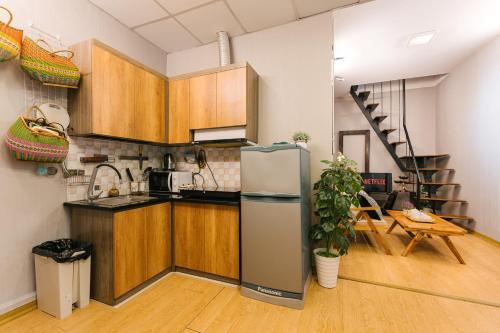 Η κουζίνα ή μικρή κουζίνα στο Super Location Old Quater Central