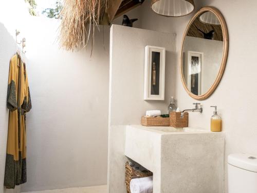 Koupelna v ubytování Dejama Glamping Resort Lombok
