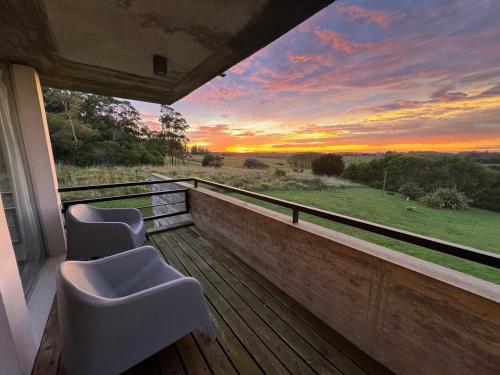 Balkón nebo terasa v ubytování Casa La Hechicera- La Pedrera, entre la Playa y Naturaleza exclusiva