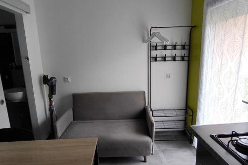 Χώρος καθιστικού στο Studio paisible